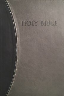 Kjver Thinline Bible Large Print Black Grey Ultrasoft: King James Version Easy Read