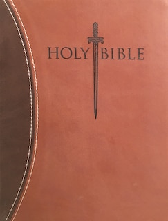 Kjver Thinline Bible Large Print Dark Brown Light Brown Ultrasoft: King James Version Easy Read