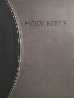 Kjv Sword Study Bible Giant Print Black Grey Ultrasoft Indexed