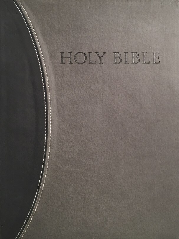 Kjv Sword Study Bible Giant Print Black Grey Ultrasoft Indexed