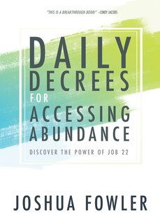 Couverture_Daily Decrees For Accessing Abundance