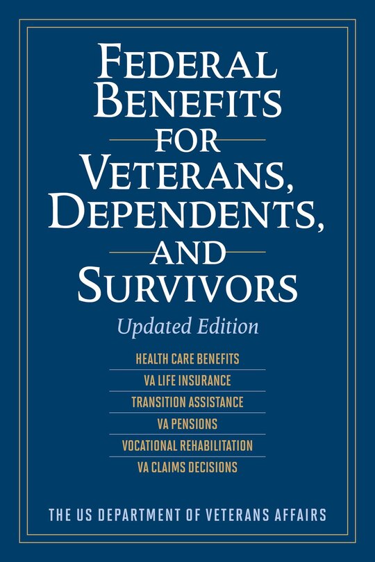 Front cover_Federal Benefits for Veterans, Dependents, and Survivors