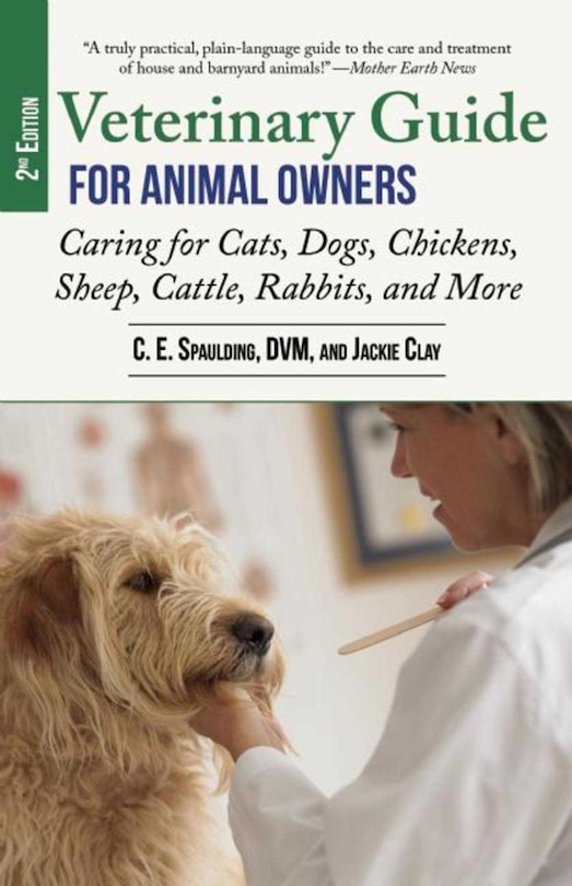 Couverture_Veterinary Guide for Animal Owners, 2nd Edition