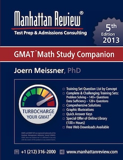 Front cover_Manhattan Review GMAT Math Study Companion [5th Edition]