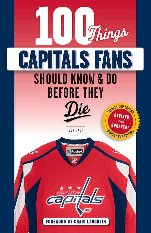 Front cover_100 Things Capitals Fans Should Know & Do Before They Die