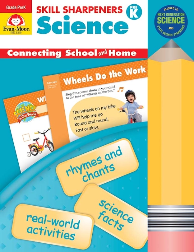 Front cover_Skill Sharpeners: Science, PreK Workbook