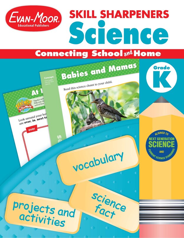Front cover_Skill Sharpeners: Science, Kindergarten Workbook