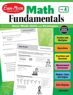 Front cover_Math Fundamentals, Grade 4 Teacher Resource