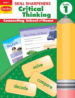 Front cover_Skill Sharpeners: Critical Thinking, Grade 1 Workbook