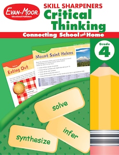 Front cover_Skill Sharpeners: Critical Thinking, Grade 4 Workbook