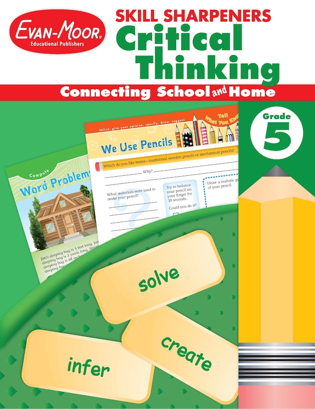 Couverture_Skill Sharpeners: Critical Thinking, Grade 5 Workbook