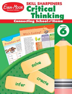 Front cover_Skill Sharpeners: Critical Thinking, Grade 6 Workbook