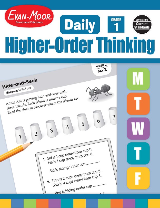 Front cover_Daily Higher-Order Thinking, Grade 1 Teacher Edition