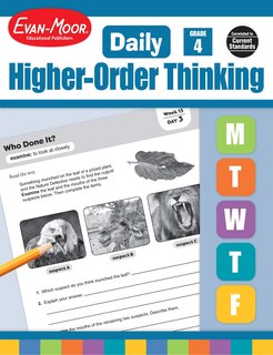 Front cover_Daily Higher-Order Thinking, Grade 4 Teacher Edition