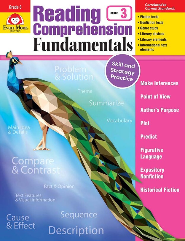 Front cover_Reading Comprehension Fundamentals, Grade 3 Teacher Resource