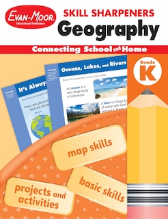Front cover_Skill Sharpeners: Geography, Kindergarten Workbook