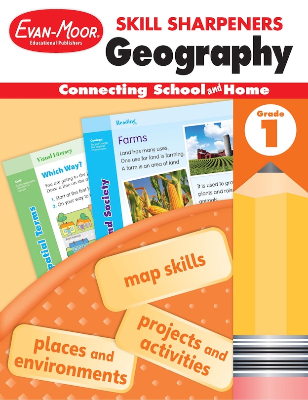 Couverture_Skill Sharpeners: Geography, Grade 1 Workbook