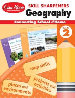 Front cover_Skill Sharpeners: Geography, Grade 2 Workbook