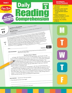 Front cover_Daily Reading Comprehension, Grade 5 Teacher Edition