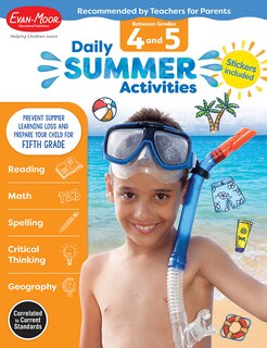 Couverture_Daily Summer Activities: Between 4th Grade and 5th Grade, Grade 4 - 5 Workbook