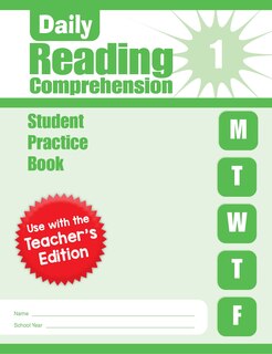 Front cover_Daily Reading Comprehension, Grade 1 Student Edition Workbook