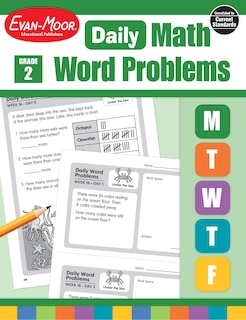 Couverture_Daily Word Problems Math, Grade 2 Teacher Edition