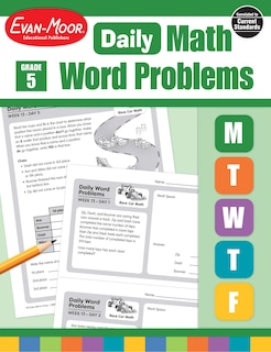 Couverture_Daily Word Problems Math, Grade 5 Teacher Edition
