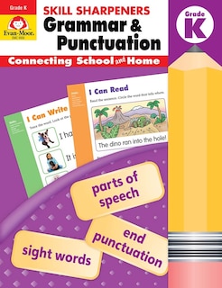 Couverture_Skill Sharpeners: Grammar & Punctuation, Kindergarten Workbook