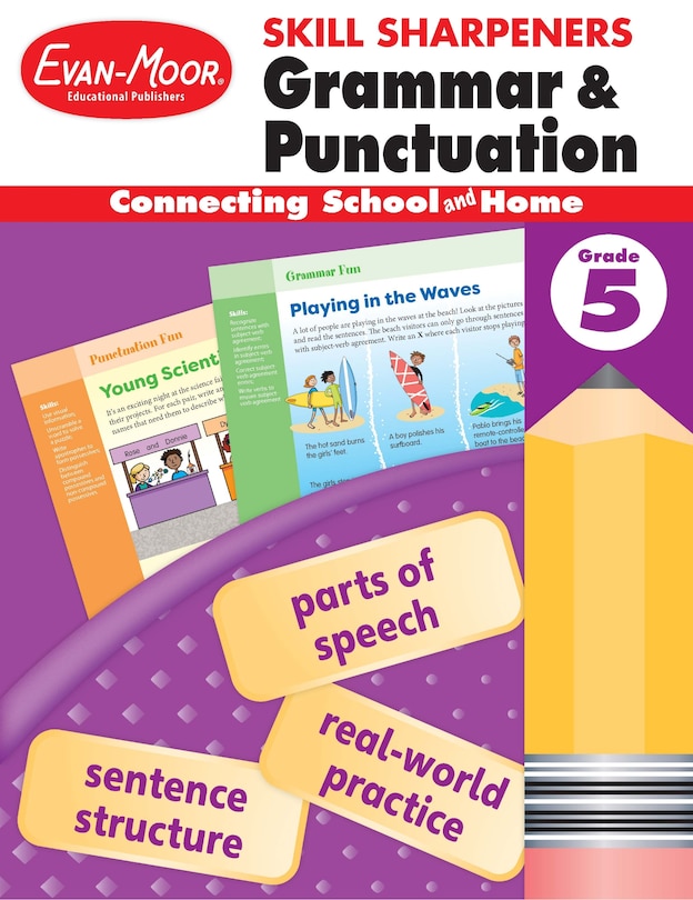 Couverture_Skill Sharpeners: Grammar & Punctuation, Grade 5 Workbook