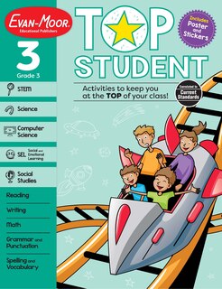 Front cover_Top Student, Grade 3 Workbook