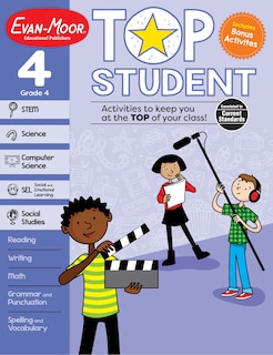 Front cover_Top Student, Grade 4 Workbook