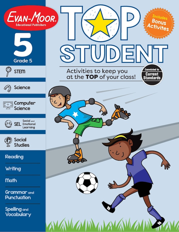 Front cover_Top Student, Grade 5
