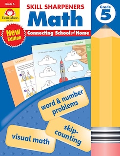 Front cover_Skill Sharpeners: Math, Grade 5 Workbook