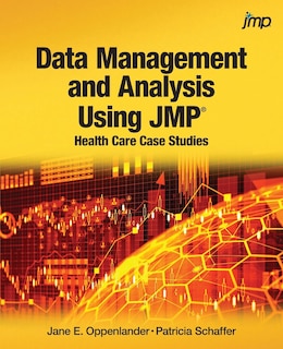 Couverture_Data Management And Analysis Using Jmp
