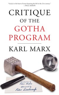 Front cover_Critique Of The Gotha Program