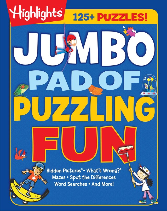 Front cover_Jumbo Pad of Puzzling Fun