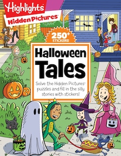 Halloween Tales: Solve the Hidden Pictures puzzles and fill in the silly stories with stickers!