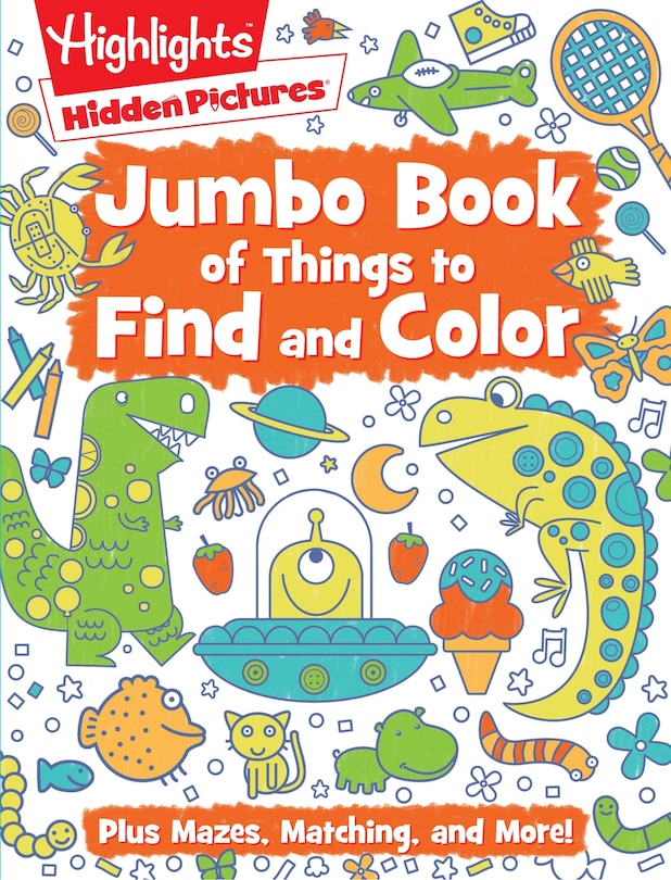 Front cover_Jumbo Book of Things to Find and Color
