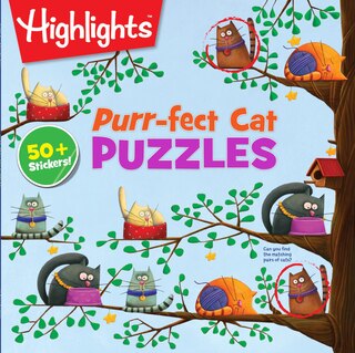 Front cover_Purr-fect Cat Puzzles