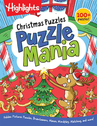 Christmas Puzzles: 100+ Puzzles!  Hidden Pictures Puzzles, Brainteasers, Mazes, Wordplay, Matching,  and More!