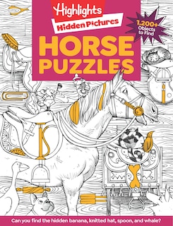 Front cover_Horse Puzzles