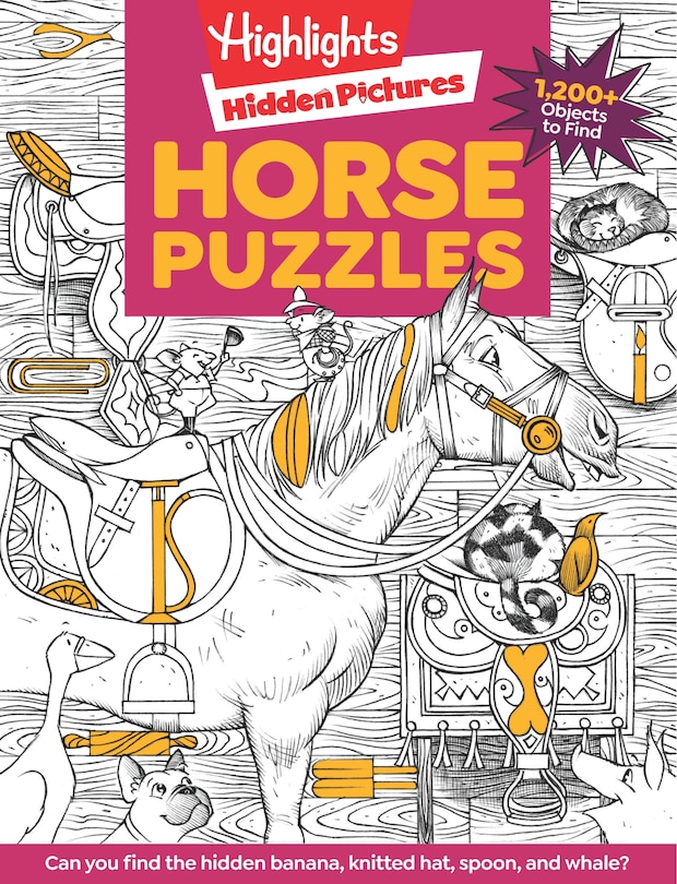 Front cover_Horse Puzzles