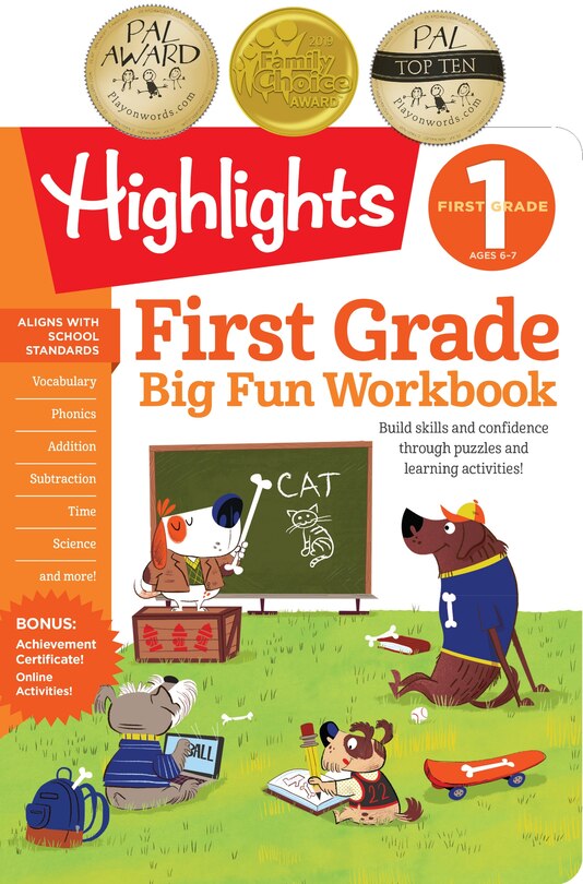 Front cover_First Grade Big Fun Workbook