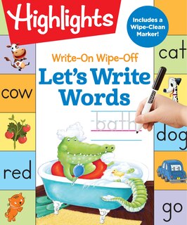Couverture_Write-on Wipe-off Let's Write Words