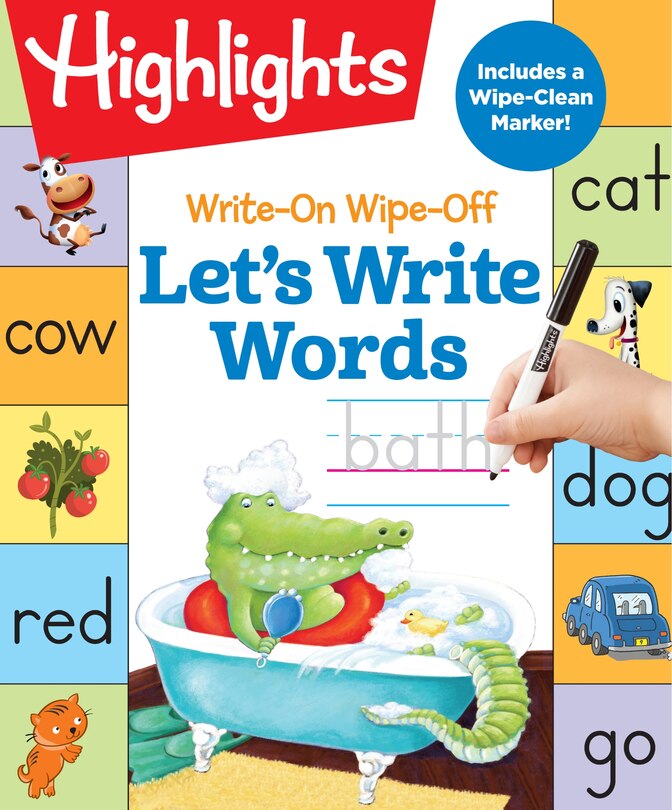 Couverture_Write-on Wipe-off Let's Write Words