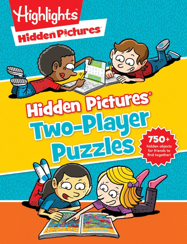 Front cover_Hidden Pictures® Two-player Puzzles