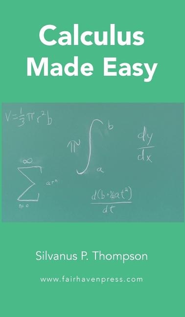 Front cover_Calculus Made Easy