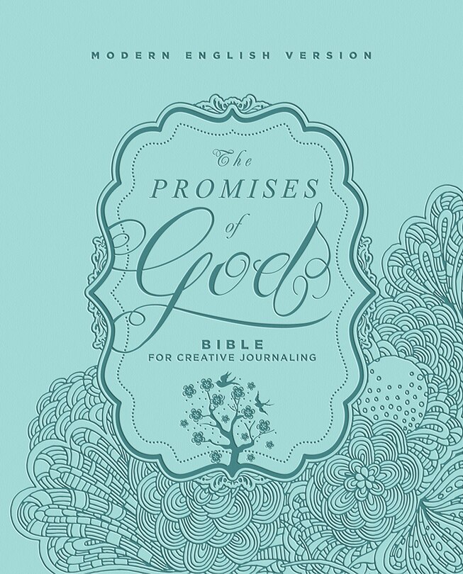 Front cover_The Mev Promises Of God Bible For Creative Journaling