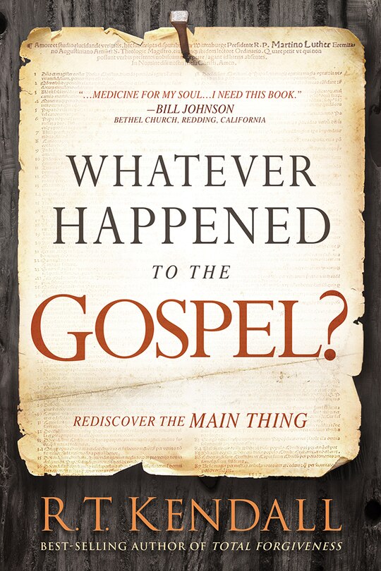 Front cover_Whatever Happened To The Gospel?