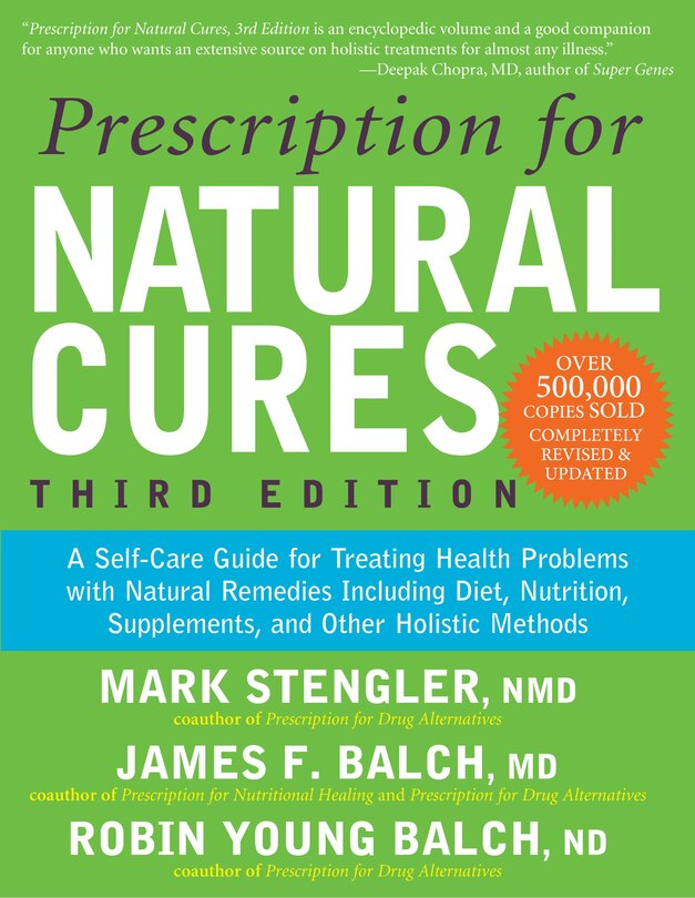 Front cover_Prescription for Natural Cures (Third Edition)